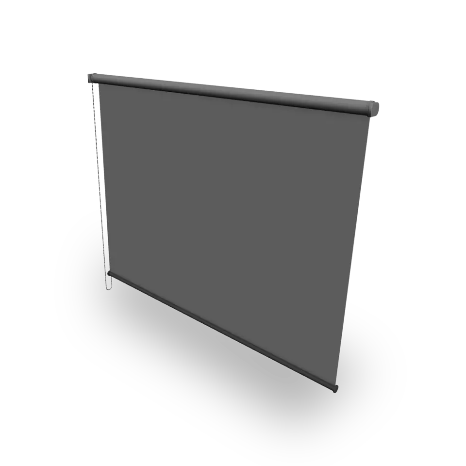 Modern roller blinds with clean design and light filtering options